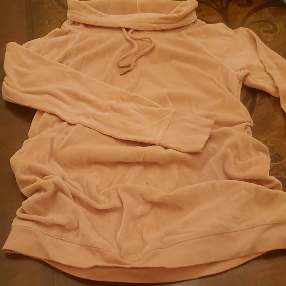 Velvet maternity sweatershirt